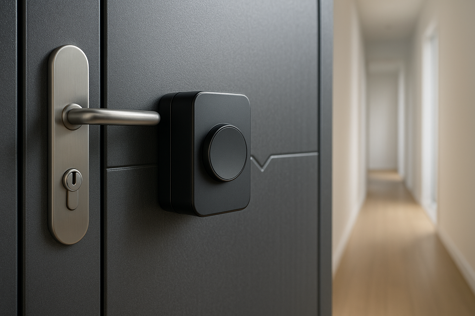Cerradura invisible sin taladrar para puerta blindada: guía completa y opciones reales